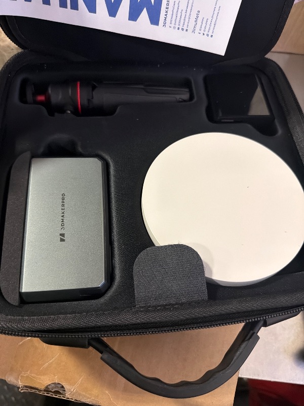 Photo 1 of 3DMakerpro 3D Scanner Seal, Small-Format 3D Scanners for Printing, Blue Led Light Source, Up to 0.01mm Accuracy, 24-Bit Full-Color Scanning (Premium Version)