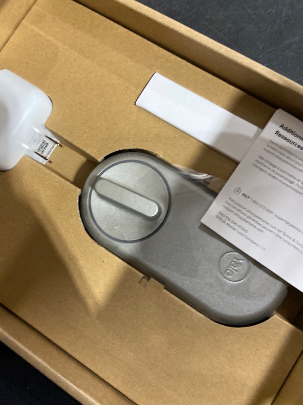 Photo 1 of Yale Approach Smart Wi-Fi Deadbolt Retrofit Smart Lock, Unlimited Virtual Keys, App Remote Control, Keyless Entry - Silver