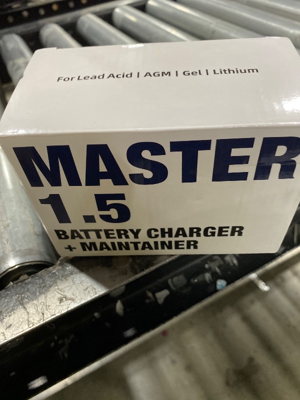 Photo 1 of 1.5A 6V/12V Car Battery Charger – Automatic Trickle Charger, Battery Maintainer with Overcharge Protection & Temperature Compensation – for Lead Acid, AGM, Gel, Lithium Batteries