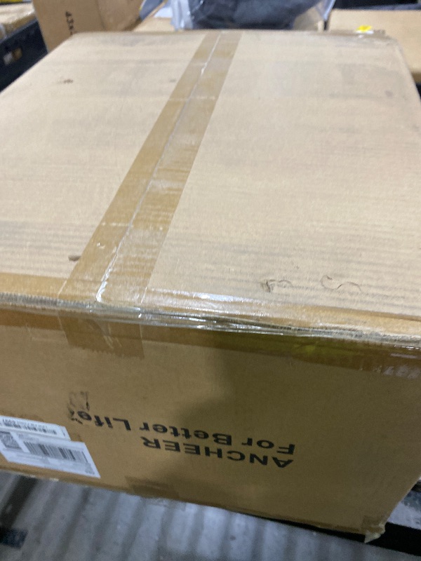 Photo 1 of ANCHEER Under Desk Elliptical Machine - Quiet Pedal Exerciser for Seniors, Office & Home, Low-Impact Seated Leg Workout Equipment, Smart LCD Display, Remote Control(Gray).