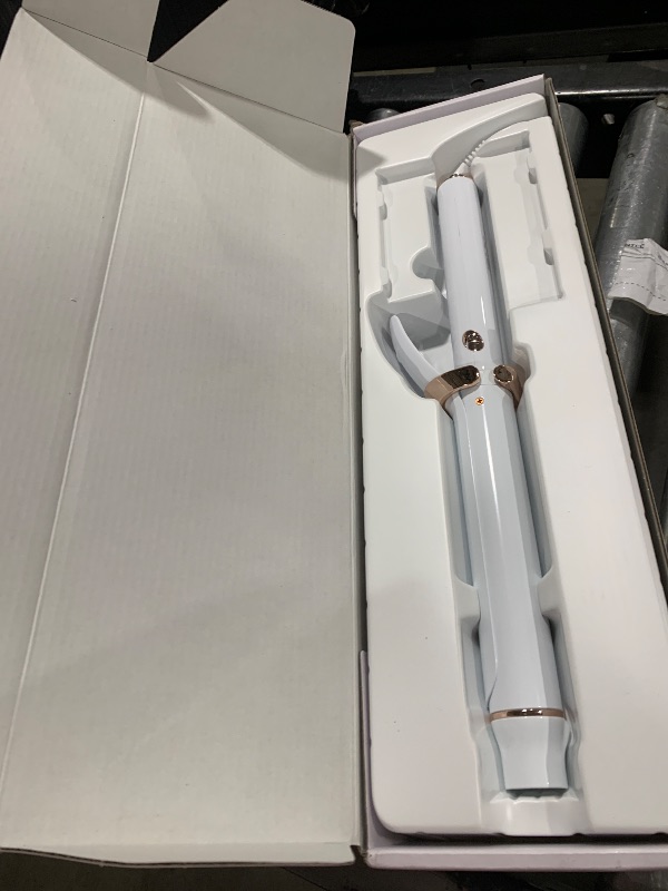 Photo 1 of T3 SinglePass Curl X Extra-Long Barrel Curling Iron with 9 Heat Settings and Ceramic Barrel for Fast Styling and Lasting Results on All Hair Types