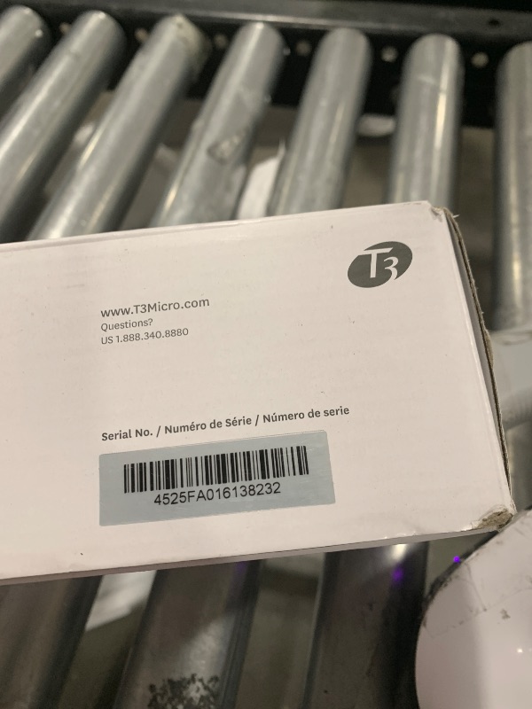 Photo 1 of T3 SinglePass Curl X Extra-Long Barrel Curling Iron with 9 Heat Settings and Ceramic Barrel for Fast Styling and Lasting Results on All Hair Types