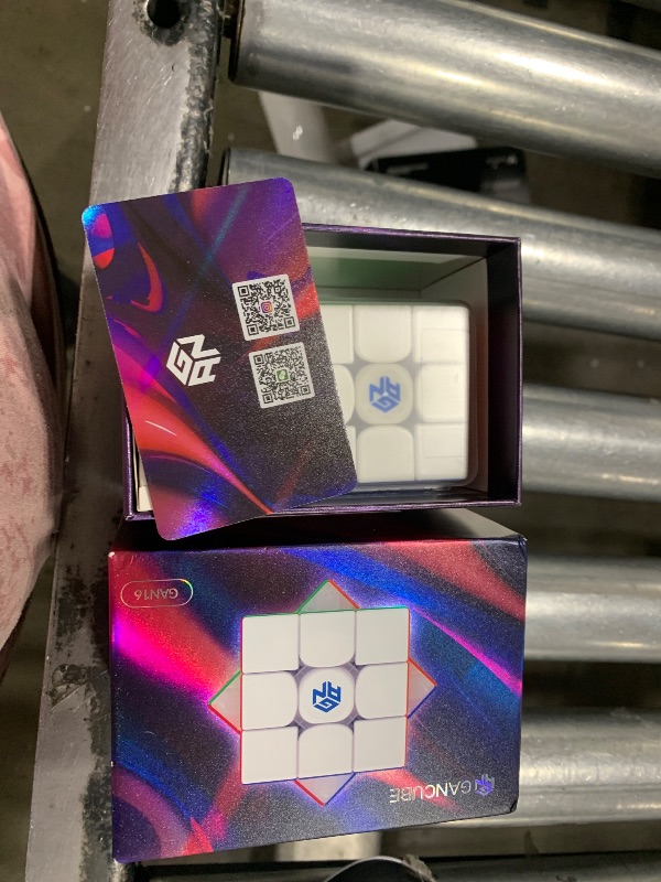 Photo 1 of GAN 16 Maglev MAX Speed Cube 3x3 Magnetic, Power Stability Handfeel Max Professional Speedcube, Brain Teaser Puzzle Fidget Toy for Kids Adults, 2025 Pinnacle Flagship UV Version GAN16, 56mm