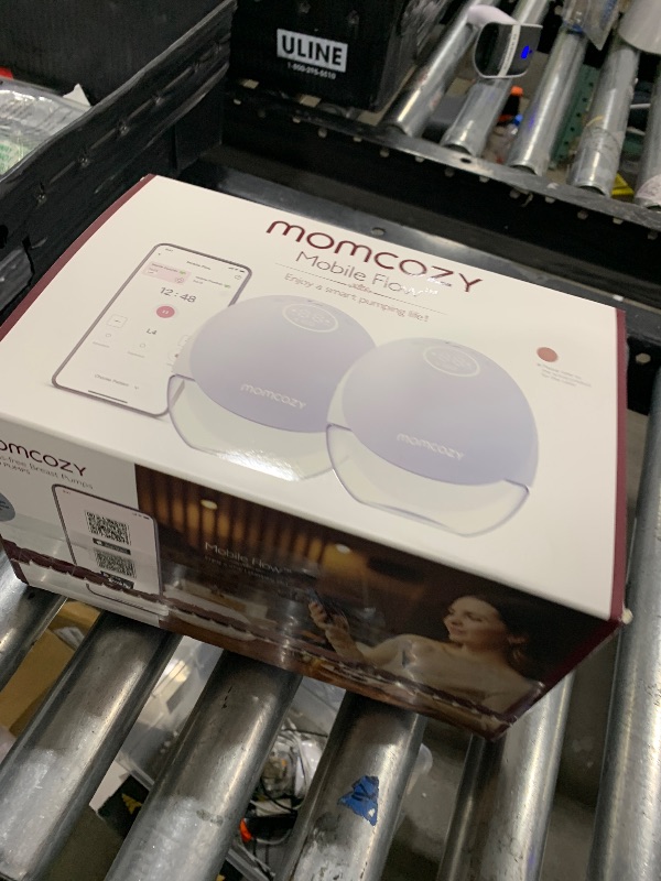 Photo 1 of Momcozy Wearable Breast Pump, Hands Free Upgraded Mobile Flow | M9, App Discreet Control with Personalized Multi-Modes & 15 Levels, Wearable Breast Pump 24mm, 2 Pack Cozy Red