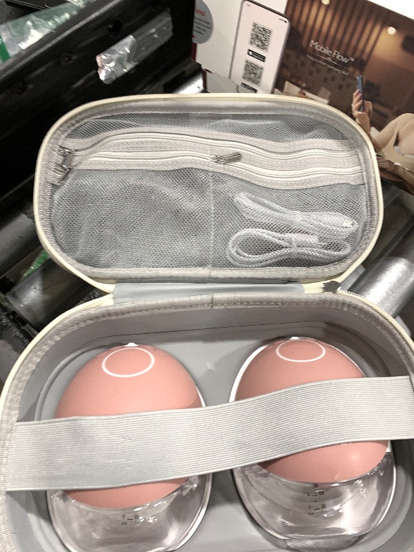 Photo 1 of Momcozy Wearable Breast Pump, Hands Free Upgraded Mobile Flow | M9, App Discreet Control with Personalized Multi-Modes & 15 Levels, Wearable Breast Pump 24mm, 2 Pack Cozy Red