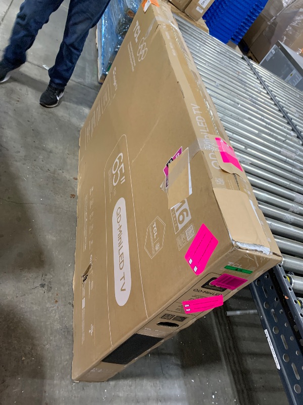 Photo 1 of TCL 65 Inch Class QM6K Series | Mini LED QLED 4K HDR | 65QM6K, 2025 Model | 120HZ-144HZ High Brightness Smart Google TV Dolby Atmos Onkyo Audio | Voice Remote Alexa Gaming Streaming Television