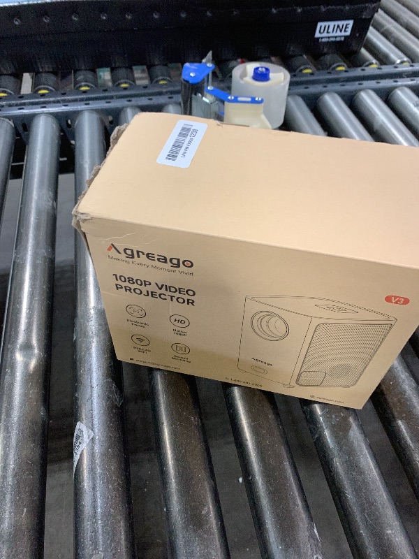 Photo 1 of [Electric Focus] Projector with WiFi and Bluetooth, Native 1080P 15,000 Lumens 4K Supported, Agreago Outdoor Movie Projector for Home Theater UP to 300", for iOS/Android/TV Stick/HDMI/USB