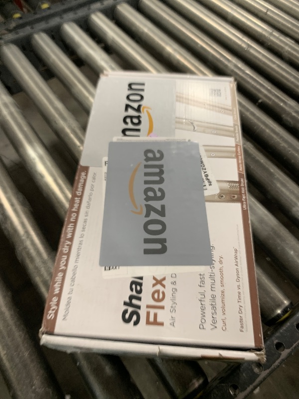 Photo 1 of Shark FlexStyle Air Styling & Drying System, Powerful Hair Dryer Brush & Multi-Styler with Auto-Wrap Curlers, Paddle Brush, Oval Brush, Concentrator Attachment, Stone, HD430