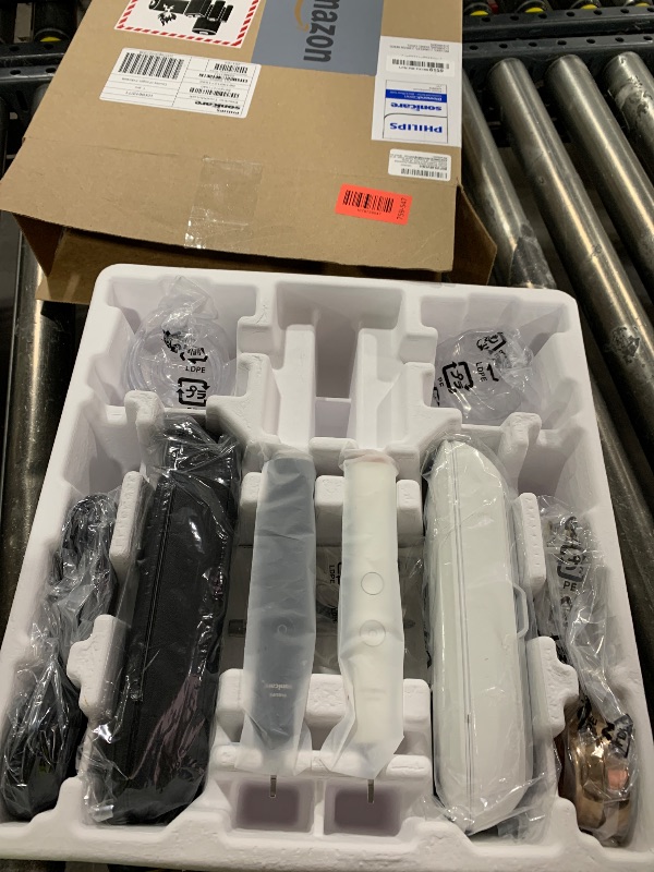 Photo 1 of Philips Sonicare DiamondClean Connected Electric Toothbrush 2 Pack, x2 Sonic Toothbrushes, x2 Charging Travel Cases, x2 A3 Brush Heads, 12 Brushing Settings, (Black and Rose Gold) Model HX9912/71