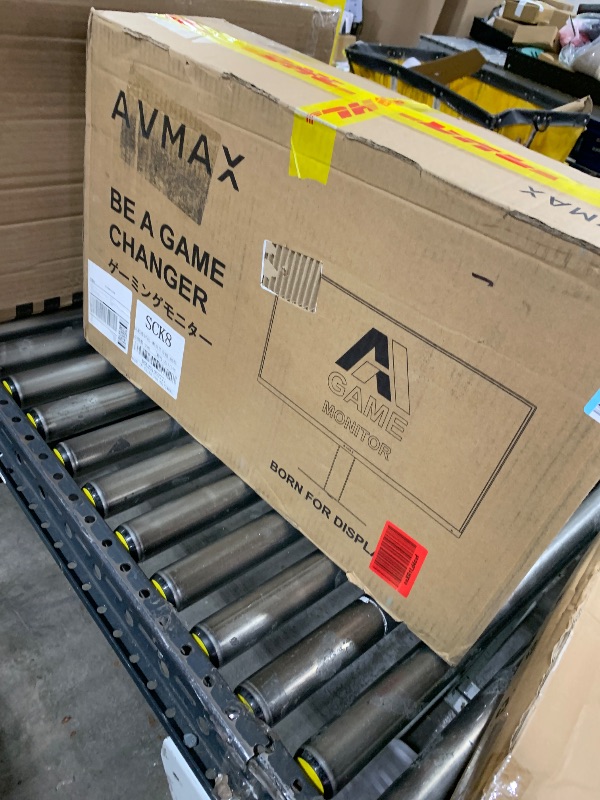 Photo 1 of AVMAX 27 Inch Gaming Monitor 320Hz/300Hz/240Hz,QHD2560X1440 Fast IPS,Adaptive FreeSync,90% DCI-P3,HDR400 Support,ErgoStand 2XDP1.4&2XHDMI2.1,P273B