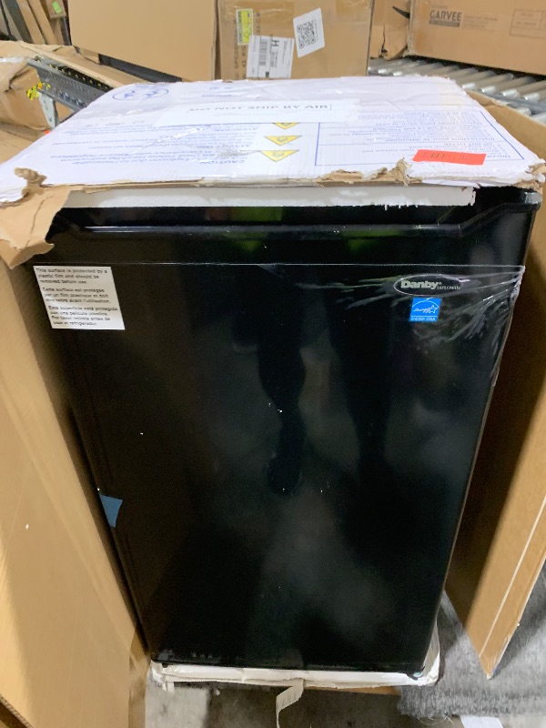 Photo 1 of Danby DAR032B2BM 3.2 cu. ft. Compact Fridge in Black