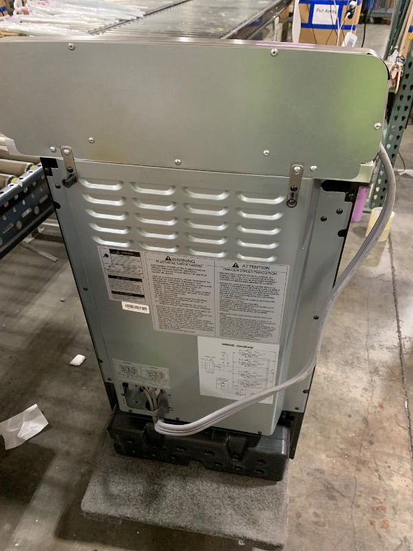 Photo 1 of Avanti Electric Range Oven Compact Design, 2.1-Cu.Ft. Capacity with 4 Coil Burners, Framed Glass Oven Door, Storage Drawer and Broiler with Pan Perfect for Apartments, 20-Inch, Stainless Steel