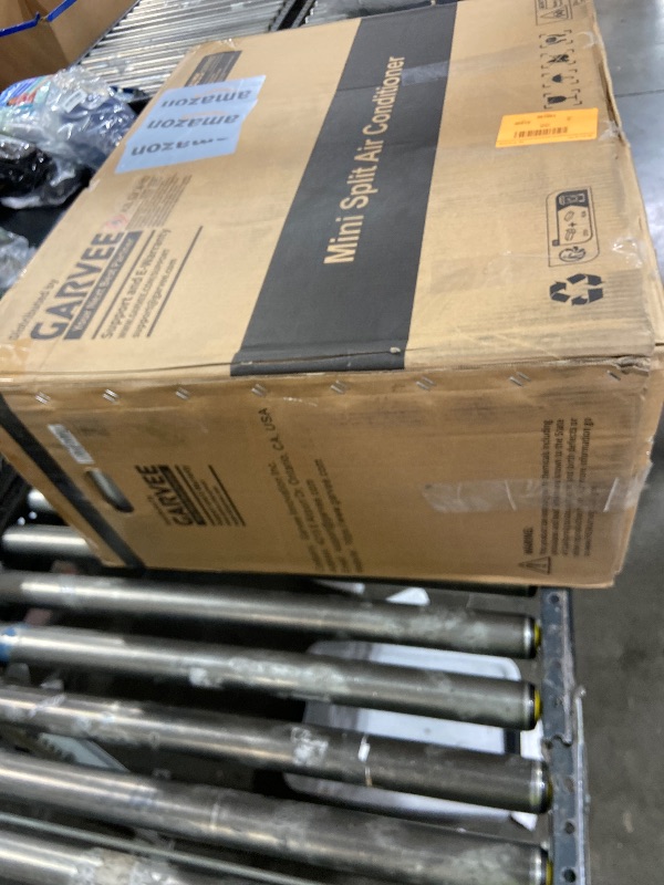 Photo 1 of 9000 BTU Mini Split AC w/Remote Control19 SEER2 Cools Up to 450 Sq. Ft,230 V Ductless Inverter Mini Split System w/0.75 Ton Heat Pump Pre-Charged & Installation Kit, Ultra-Quiet