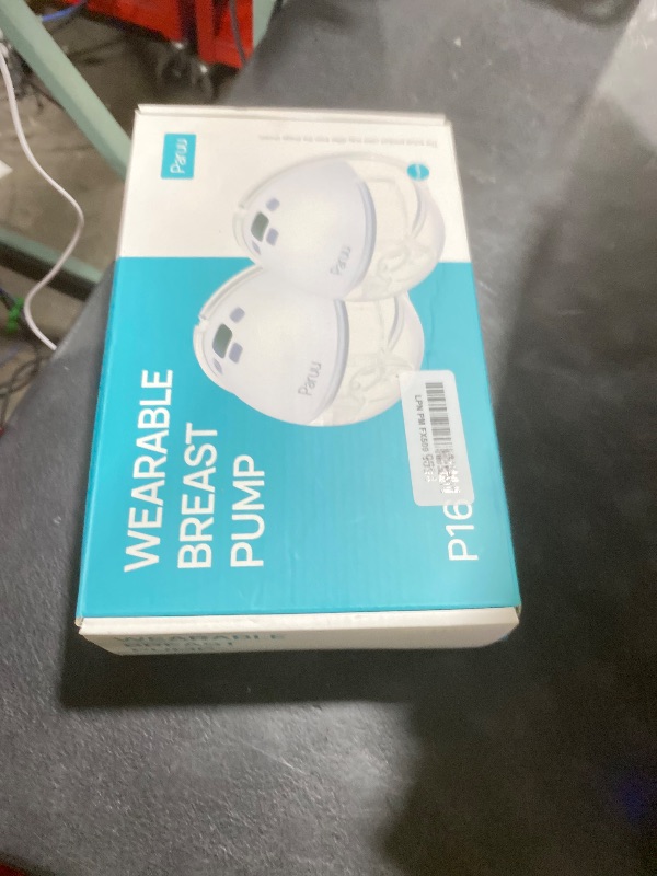 Photo 1 of Paruu Hands Free Breast Pump P16, Wearable Breast Pump Electirc Portable with 4 Modes & 12 Levels, Max 309mmHg Strong Suction 19/21/24mm Flange Inserts Wearable Breastfeeding Pump, 2 Pack White