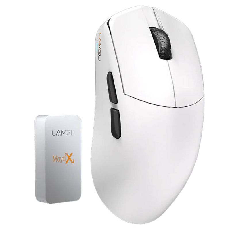 Photo 1 of Lamzu Maya X Gaming Maus, 8.000Hz - Cloud White