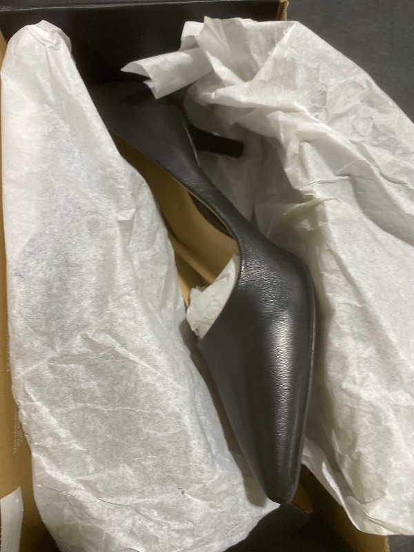 Photo 1 of Naturalizer Womens Everly Pump Black Leather 7 W