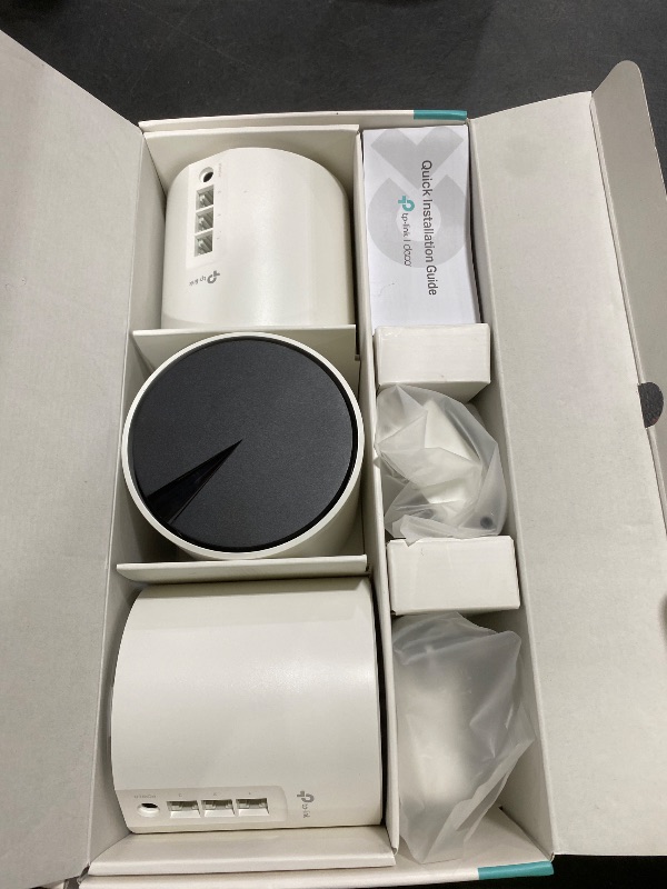 Photo 1 of TP-Link Deco X55 AX3000 WiFi 6 Mesh System - Covers up to 6500 Sq.Ft, Replaces Wireless Router and Extender, 3 Gigabit Ports per Unit, Supports Ethernet Backhaul, Deco X55(3-Pack)