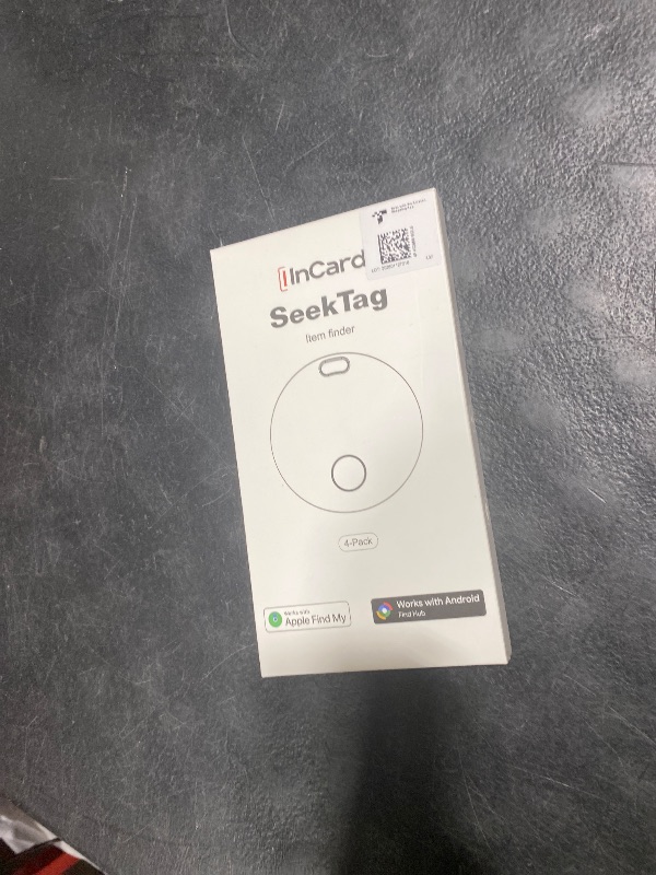 Photo 1 of Air Tags for Android,Air Tags-4 Pack Android,Air Tracker Tags with 4 Case,2 Year Battery Life,Google & Apple Find Trackers for Google'S Find Hub App & Apple Find My,IP65 Waterproof Luggage Tracker