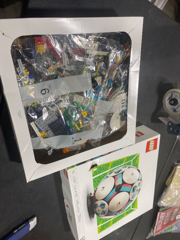 Photo 1 of LEGO Editions Soccer Ball - Building Toy for Kids - Collectible Sports Decor for Boys & Girls, Ages 10+ - Includes Micro Stadium - Gift Idea for Birthdays - 43019
