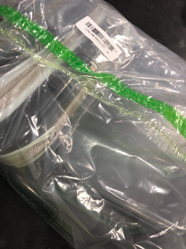 Photo 1 of Sanwuta 6 Pcs Clear Hard Zipper Case Plastic Zipper Pouches Transparent Makeup Bag Pencil Case Pouches Toiletry Diaper Bag for Travel Toy Storage Organizer Bins(Blue-green,7.87 x 5.9 x 2 Inch)