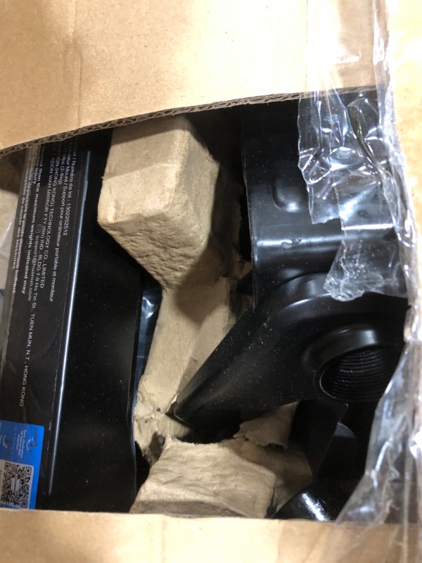 Photo 1 of HUANUO Dual Monitor and Laptop Mount for Max 32” Monitor and 17” Laptop, Adjustable Arm with Tilt, Swivel and Rotation, Dual Monitor and Notebook Stand with VESA Bracket 75/100 mm