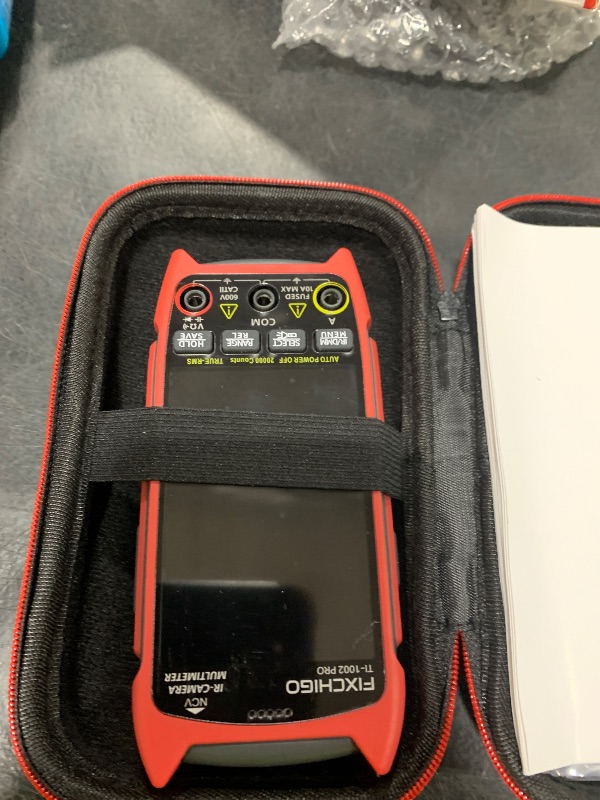Photo 1 of 2 in 1 Thermal Imaging with 20000 Counts Multimeter Function Infrared Camera Pixels ISR256x192 Image Resolution 427x320 3.5 inch LCD -20? to 550? Temperature Range 15 Color Modes