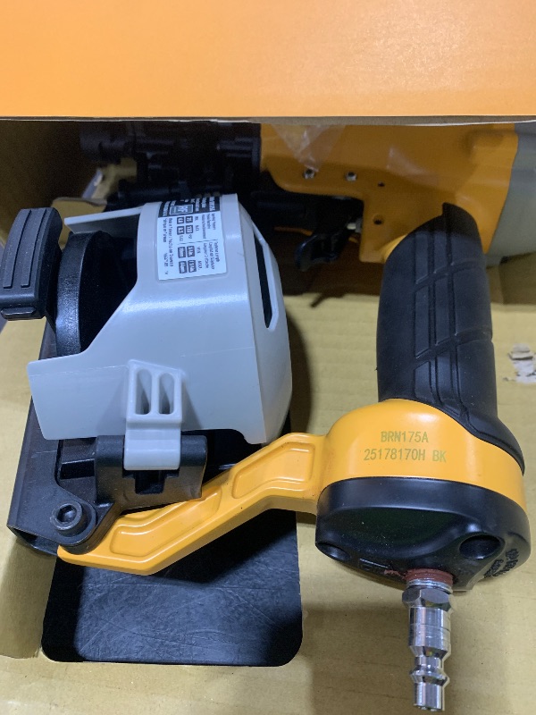 Photo 1 of Bostitch 15-Degree Coil Roofing Pneumatic Nailer