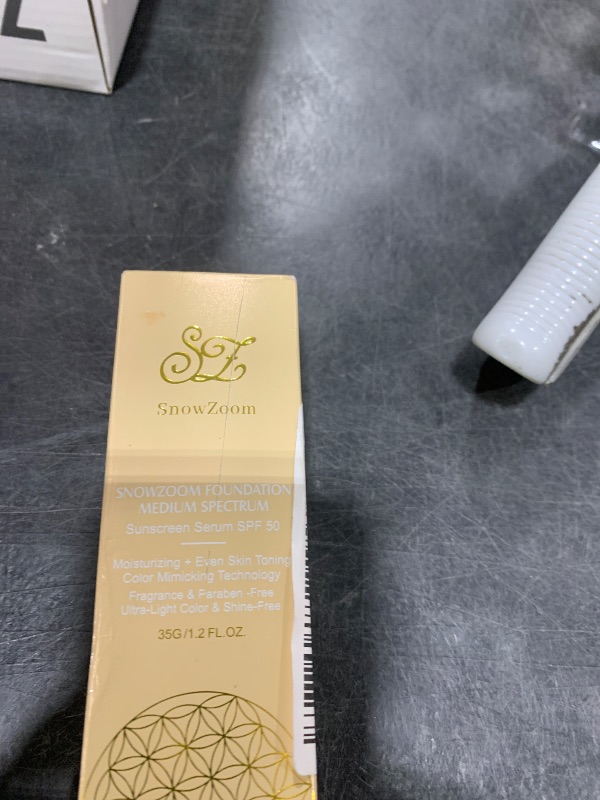 Photo 1 of Bio Color Changing Foundation 4 in 1 Makeup-Medium/Light Spectrum with SPF 50+,Hydrating Longwearing & Waterproof (Deep Natural -for darker skinned people, 1.2 oz)