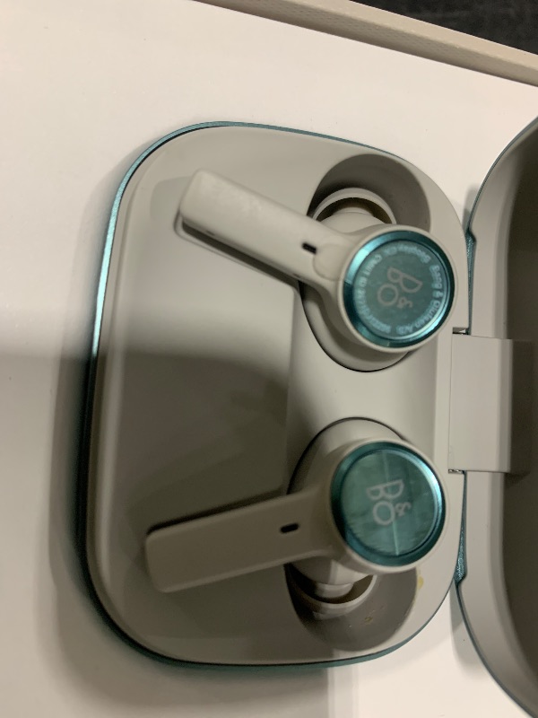 Photo 1 of Bang & Olufsen Beoplay Eleven Premium Wireless in-Ear Earbuds with Bluetooth 5.2 and Active Noise Cancellation, Eucalyptus Green