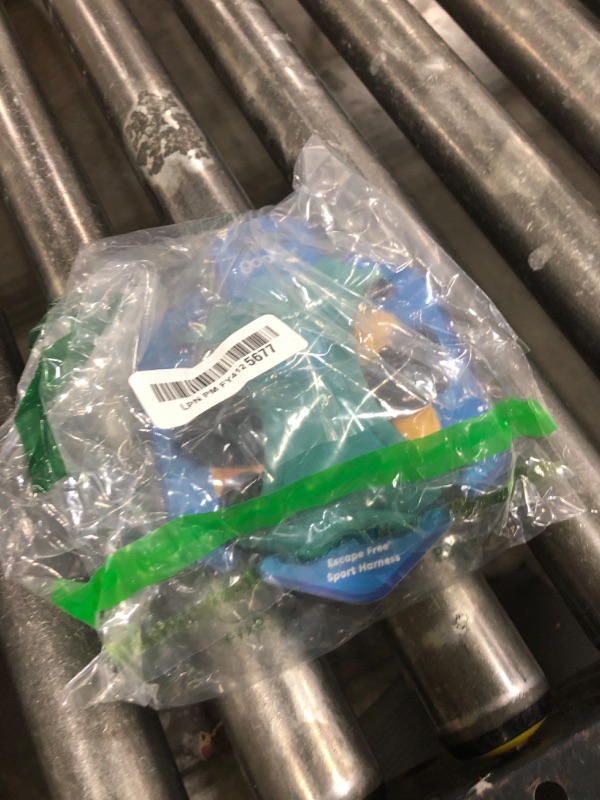 Photo 1 of Gooby Escape Free Sport Harness - Turquoise, Small - No Choke Step-in Patented Neoprene Dog Harness with Four-Point Adjustment for Small to Medium Dogs