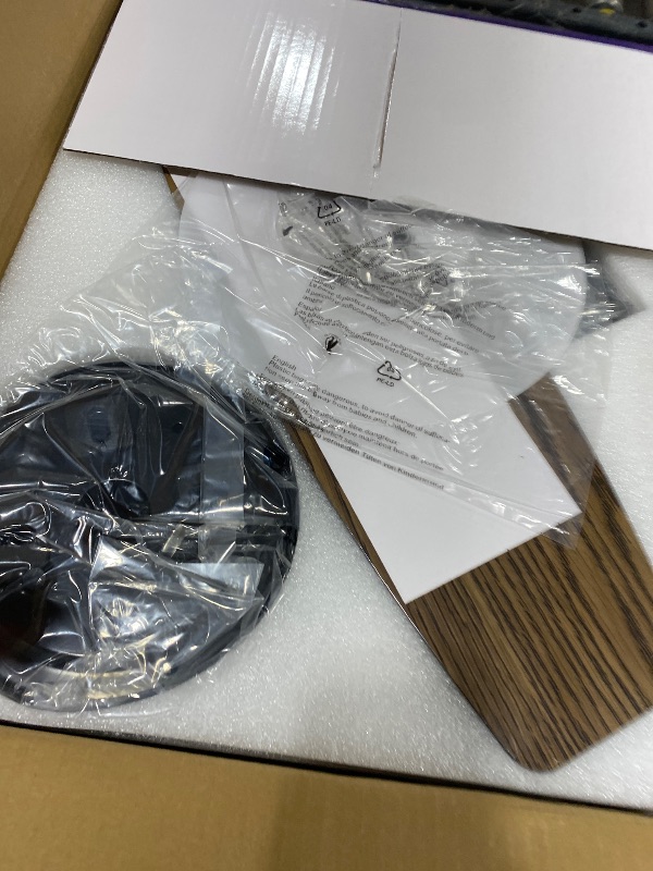 Photo 1 of Fanyank Ceiling Fans with Lights - Crystal Ceiling Fan, 52" Low Profile and Remote Control, Flush Mount, Reversible, 3CCT, Dimmable, Noiseless, Black Ceiling Fan for Bedroom
