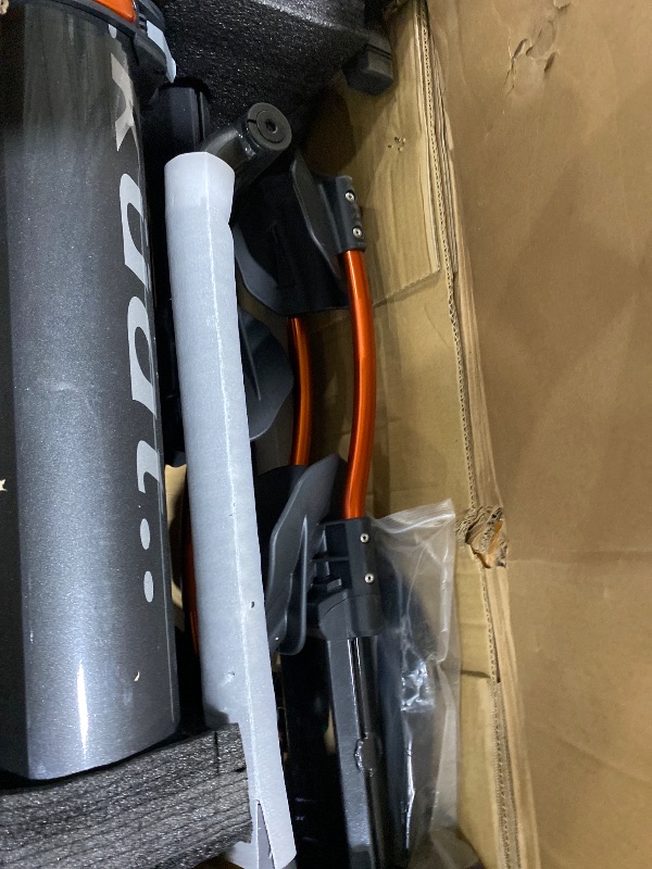 Photo 1 of KUAT NV Add-On 2.0-2" - +2-Bike Rack | Increases The 2" NV 2.0 to a 4-Bike Hitch Rack | Rugged All-Metal Construction | E-Bike Compatible | Gray Metallic and Orange Anodize (NA22G)