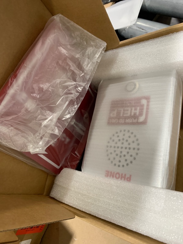 Photo 1 of LeCall Emergency Dialer Phone/Elevator Phone with Voice Announcement, ADA Compliant, Auto-Dial 911 and Programmable, TEP331