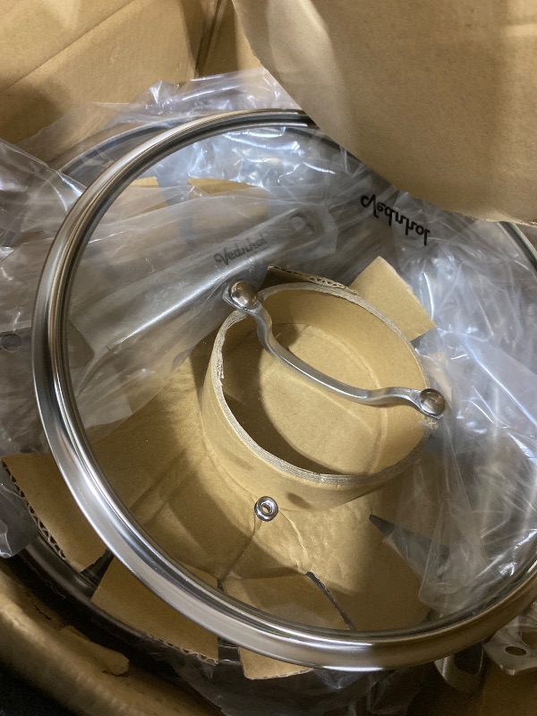 Photo 1 of VEDNHOL Titanium Pans set with 2Lids,8+10+12Inch Pure Titanium Hammered Upgarde Pro Non-Toxic Skillet for Cooking, PFAS/PFOA/PTFE Free Cookware, Dishwasher&Oven Safe, Kitchen Induction Compatible