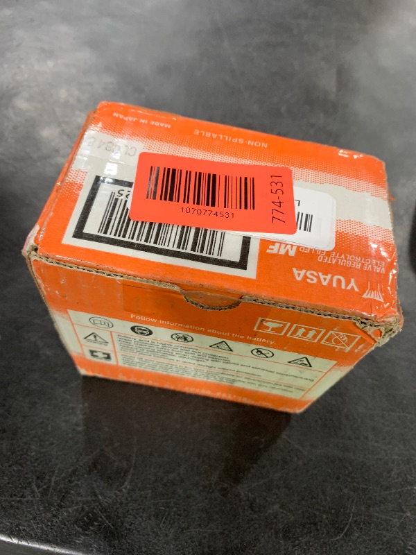 Photo 1 of Yuasa YUAM727ZS YTZ7S Factory Activated YTZ High Performance AGM Battery