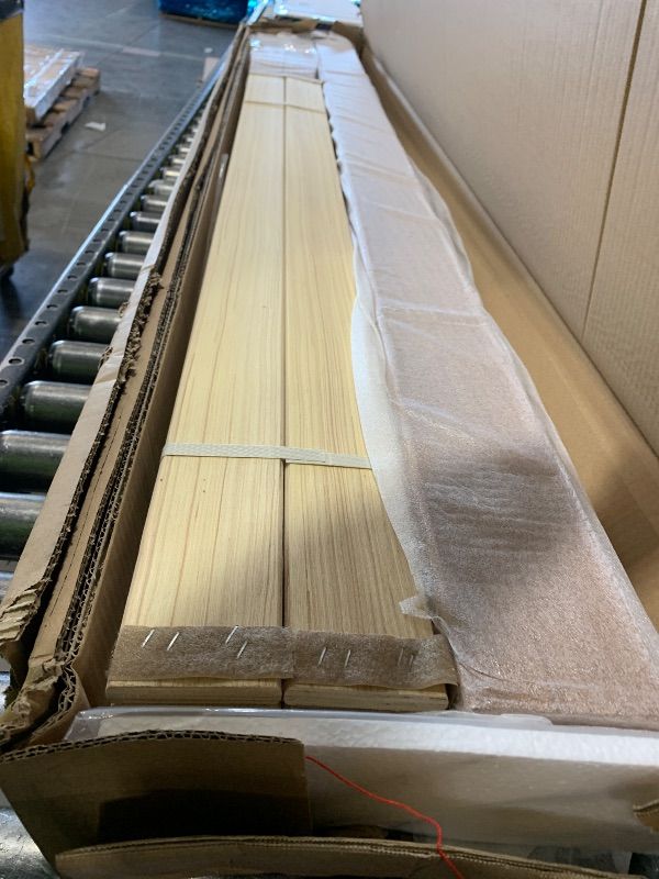 Photo 1 of Mellow Naturalista Classic - 12 Inch Solid Wood Platform Bed with Wooden Slats, No Box Spring Needed, Easy Assembly, Full, Natural Pine