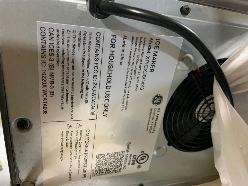 Photo 1 of GE Profile Opal 2.0 XL with 1 Gallon Tank, Chewable Crunchable Countertop Nugget Ice Maker, Scoop included, 38 lbs in 24 hours, Pellet Ice Machine with WiFi & Smart Connected, Stainless Steel
