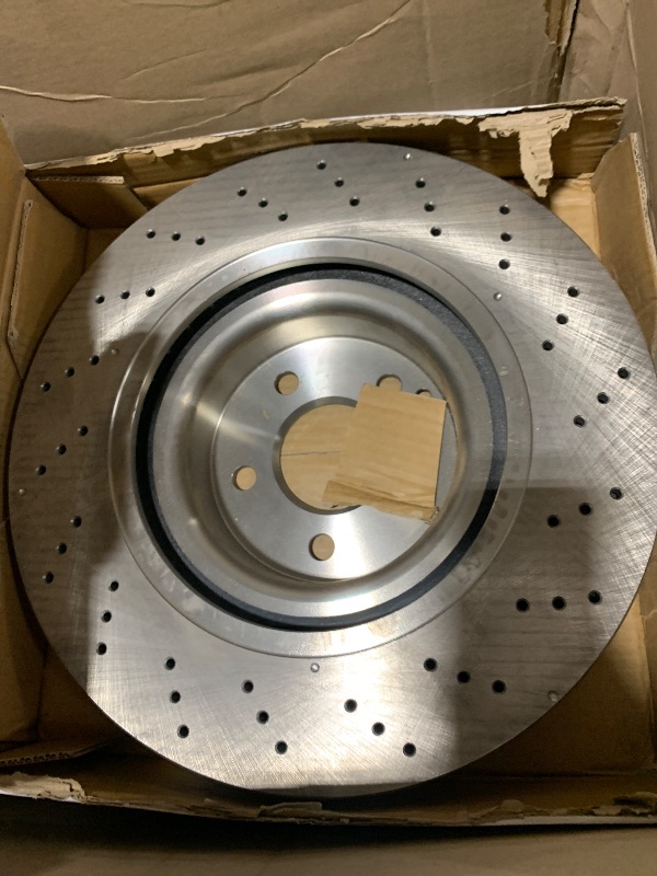 Photo 1 of **USED, INCOMPLETE** MISSING BRAKE PADS** Callahan Brake Parts Front and Rear Brake Kit For Mercedes-Benz CL550 2009-14 |CL600 2007-14 |S350 2012-13 |S400 2010-13 |S550 2007-13 - Disc Rotors + Hardware, EBYK028442