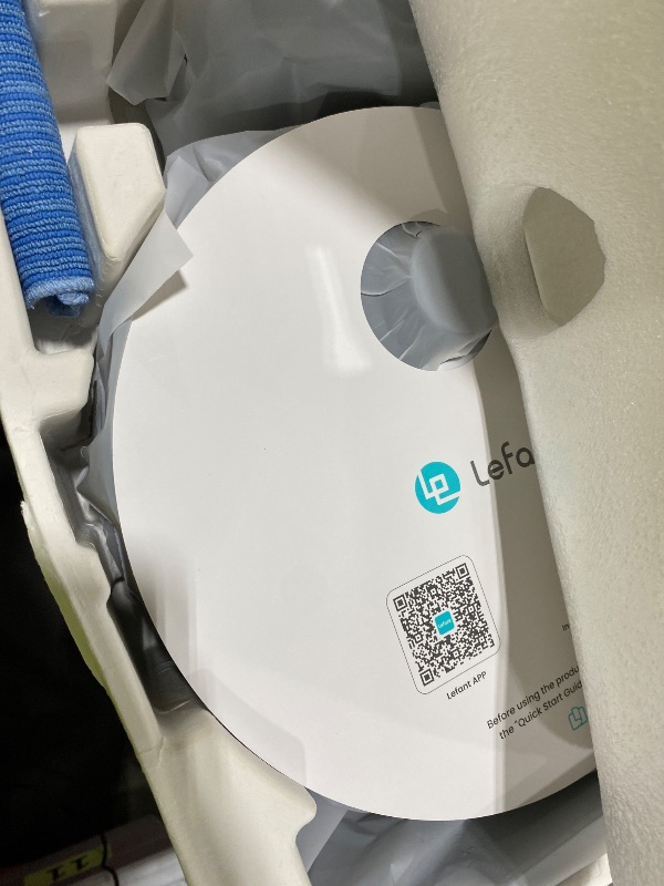 Photo 1 of Lefant LiDAR Robot Vacuum and Mop, Smart Mapping and Obstacle Avoidance, Tangle-Free Pet Hair, 2.4G/5G WiFi App Control, Slim Design for Wider Coverage, Carpet Detection, M330 Pro