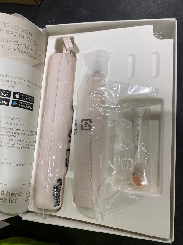 Photo 1 of Philips Sonicare DiamondClean 9900 Prestige Electric Toothbrush - with SenseIQ Technology and Advanced AI App, 5 Brushing Modes, 3 Intensity Levels, Charging Travel Case, Champagne, HX9990/11