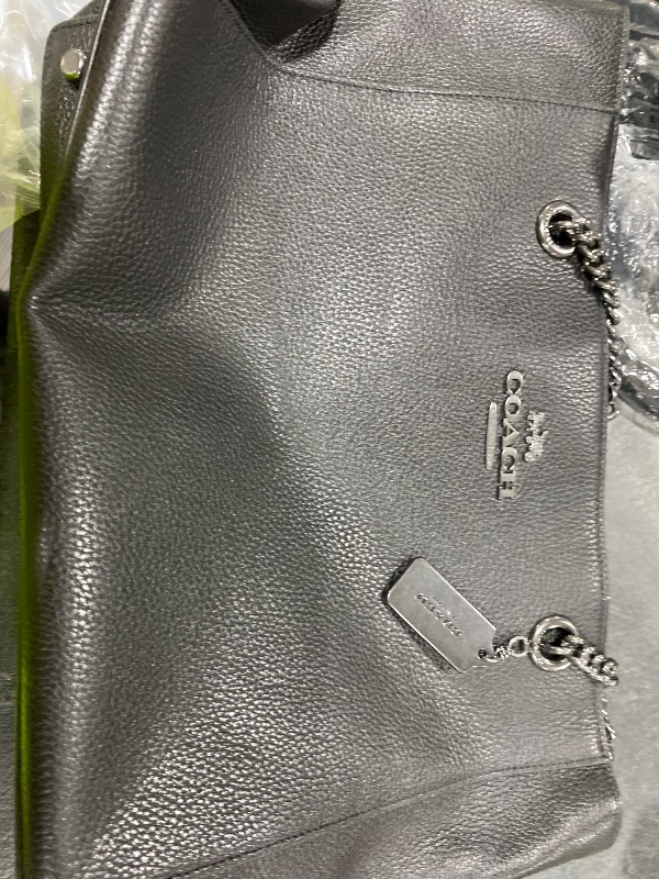 Photo 1 of COACH Cammie Chain Tote, Black