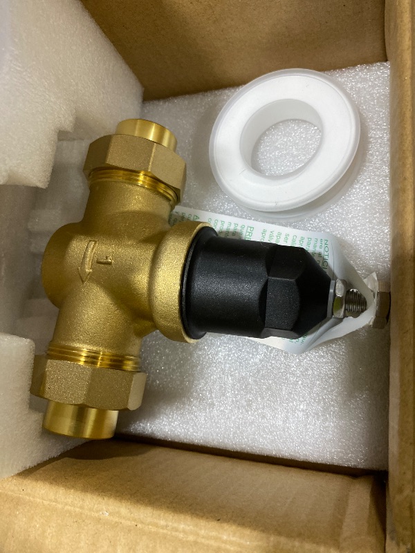 Photo 1 of 1" NR3XLDU Pressure Reducing Valve, Double Union FNPT Connection, for Home & Commercial Use