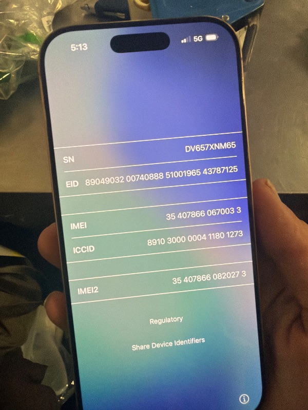 Photo 1 of Apple iPhone 16 Pro, US Version, 256GB, Desert Titanium - locked (Renewed Premium)
