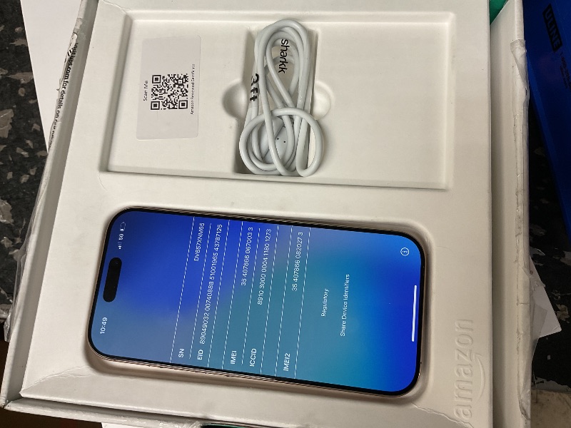 Photo 1 of Apple iPhone 16 Pro, US Version, 256GB, Desert Titanium - locked (Renewed Premium)