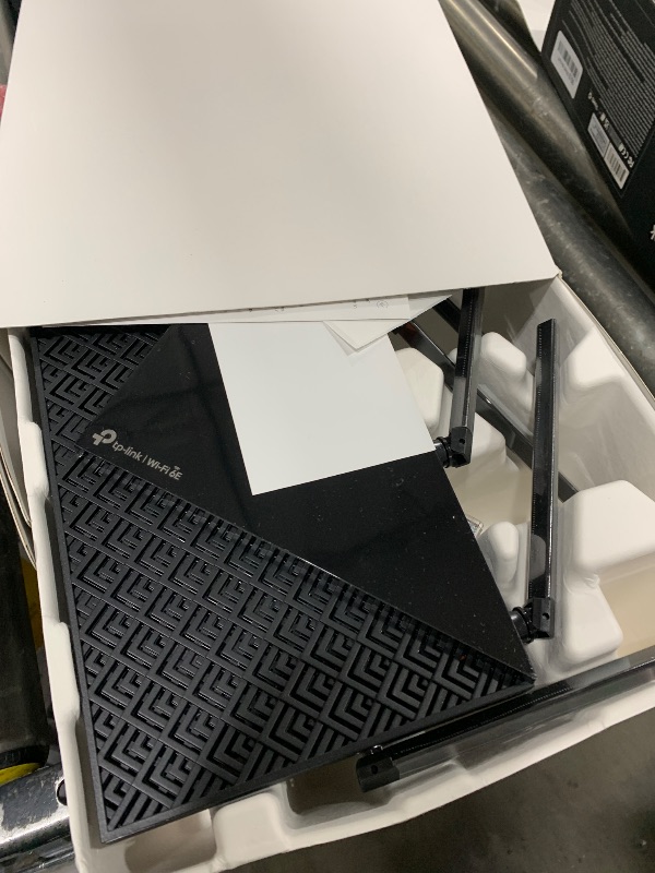 Photo 1 of TP-Link AXE5400 Tri-Band WiFi 6E Router (Archer AXE75), 2025 PCMag Editors' Choice, Gigabit Internet for Gaming & Streaming, New 6GHz Band, 160MHz, OneMesh, Quad-Core CPU, VPN & WPA3 Security