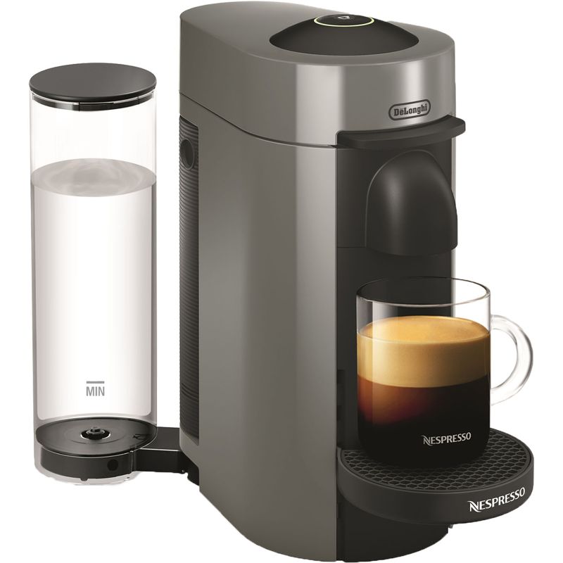 Photo 1 of Delonghi Nespresso Vertuo Plus Coffee and Espresso Machine by De'Longhi, Gray
