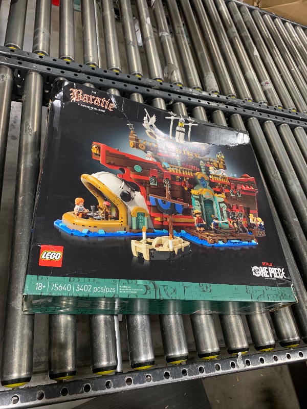 Photo 1 of LEGO ONE Piece The Baratie Floating Restaurant Building Set for Adults - Collectible Building Blocks for Anime Fans, 18+ - Arts and Crafts DIY Kit W/10 Minifigures - Gift Idea for Birthdays - 75640