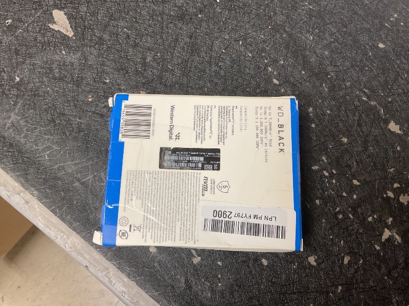 Photo 1 of WD_BLACK 2TB SN850P NVMe M.2 SSD Officially Licensed Storage Expansion for PS5 Consoles, up to 7,300MB/s, with heatsink - WDBBYV0020BNC-WRSN