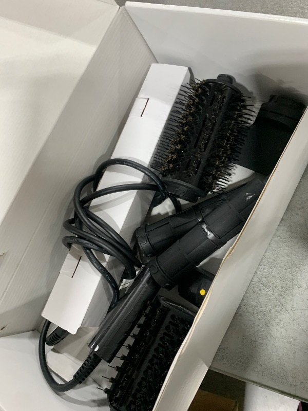 Photo 1 of Shark FlexStyle Air Styling & Drying System, Powerful Hair Dryer Brush & Multi-Styler with Auto-Wrap Curlers, Concentrator Attachment and Storage Bag, Blossom Bliss, HD432RS