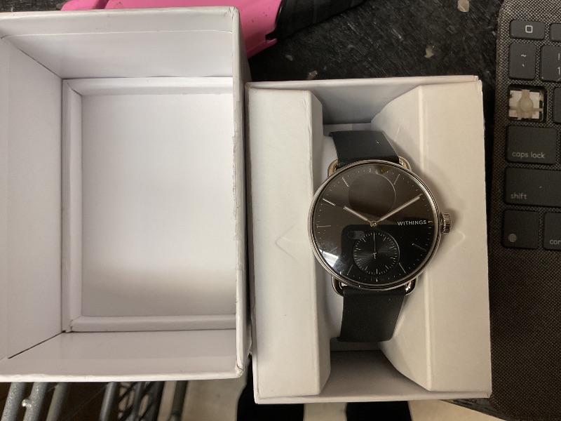 Photo 1 of WITHINGS ScanWatch 2 - Hybrid Smart Watch, Heart Rate Monitoring, Fitness Tracker, Cycle Tracker, Sleep Monitoring, GPS Tracker, 30-Day Battery Life, Android & Apple Compatible, HSA/FSA